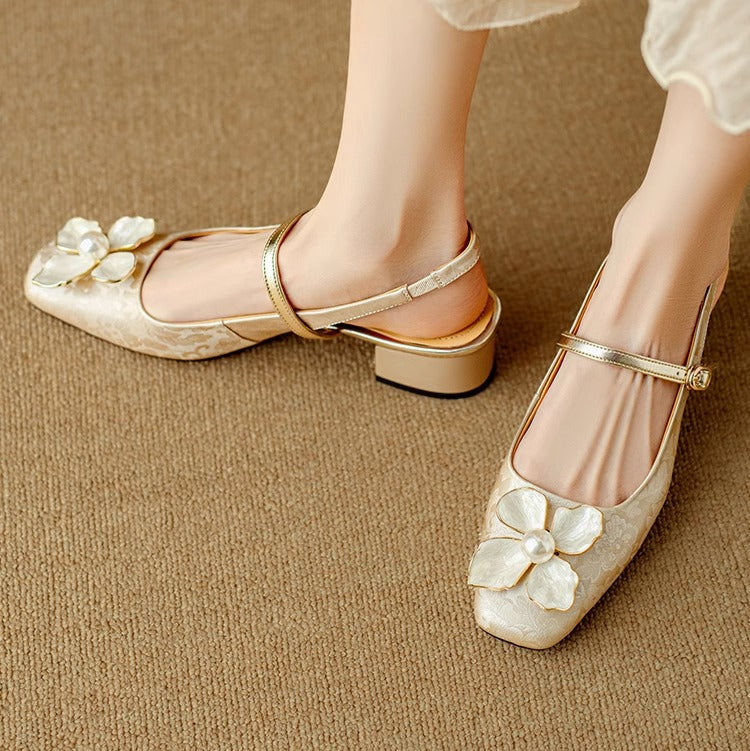 Genine | Pumps mit Fersenriemen