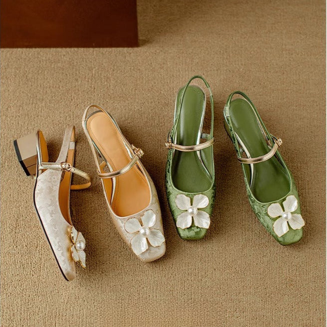 Genine | Pumps mit Fersenriemen