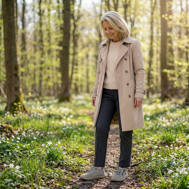 Nova – Bequeme Orthopädische Sneakers mit Reißverschluss
