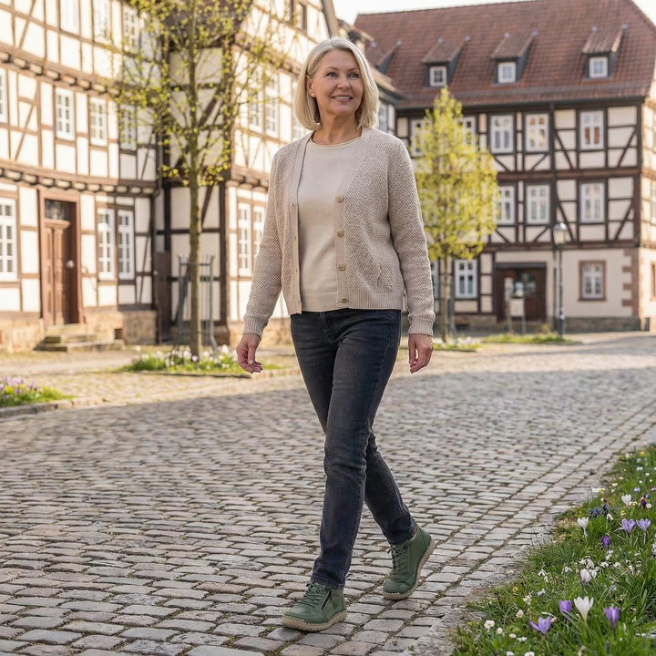 Nova – Bequeme Orthopädische Sneakers mit Reißverschluss