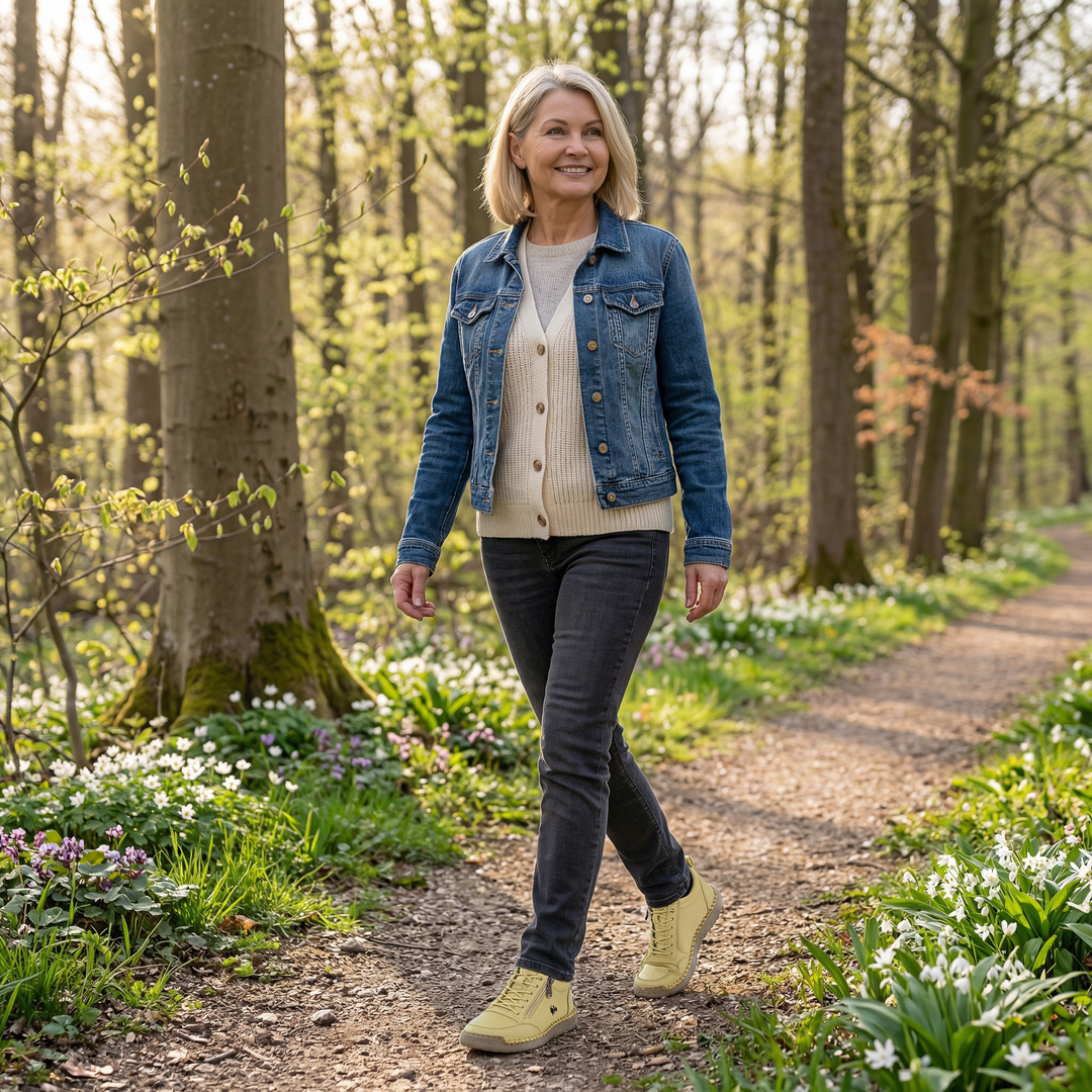 Nova – Bequeme Orthopädische Sneakers mit Reißverschluss