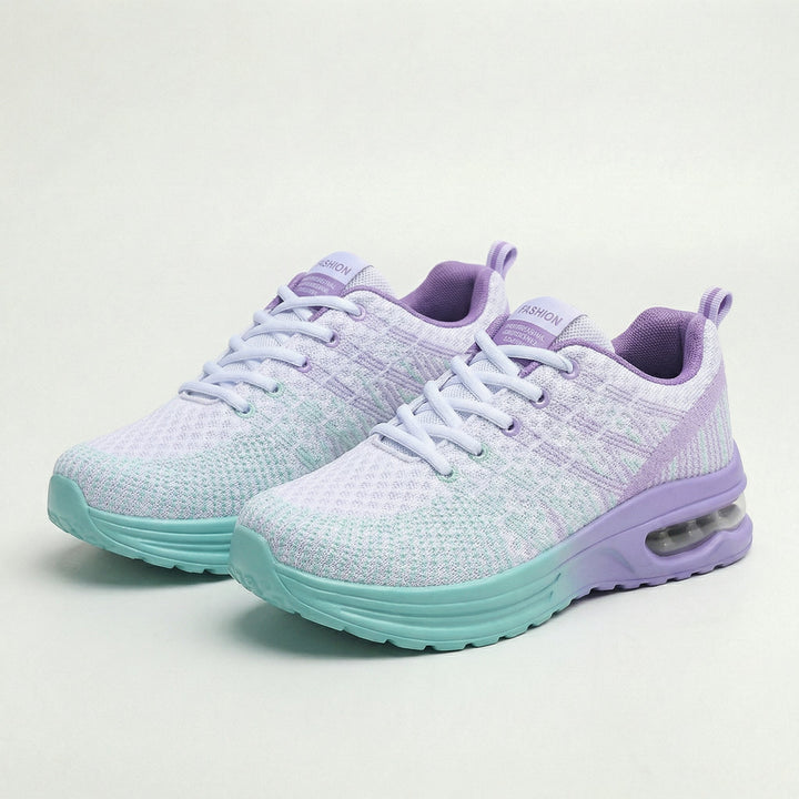 Chloé – Orthopädische Schuhe in Lila und Türkis