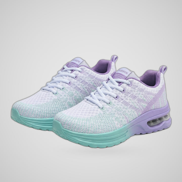 Chloé – Orthopädische Schuhe in Lila und Türkis