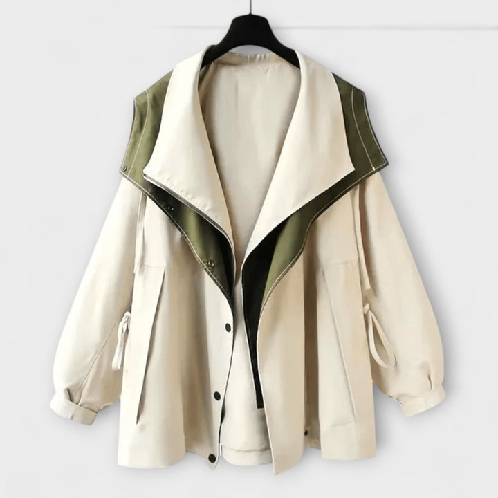 Mera - Bicolor Oversized Jacke
