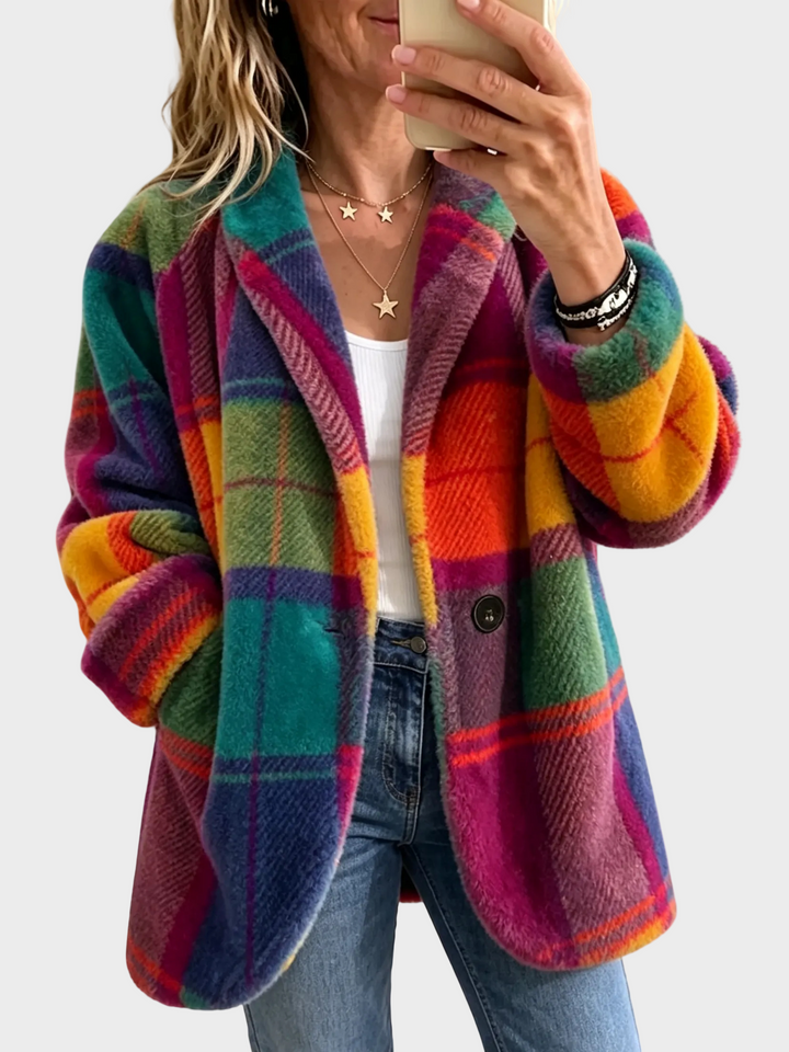 Jenneke | Karierte Jacke