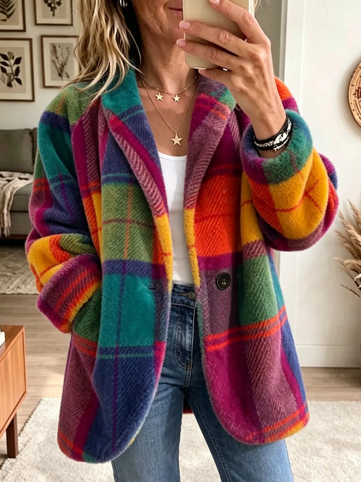 Jenneke | Karierte Jacke
