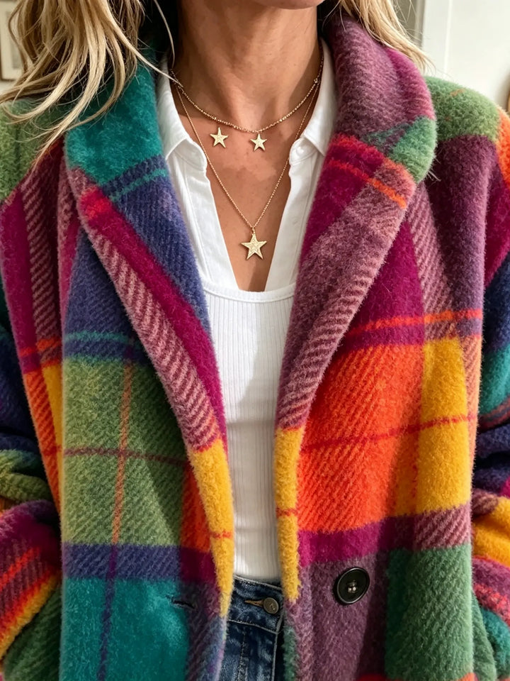 Jenneke | Karierte Jacke