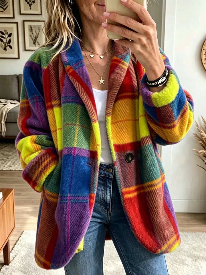 Jenneke | Karierte Jacke