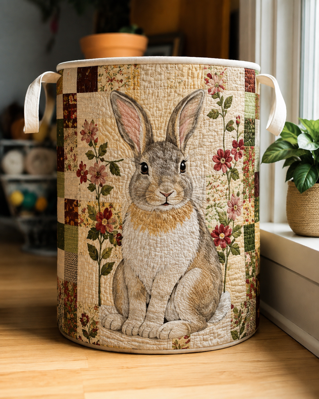 Beatrice | Gepolsterter Wäschekorb